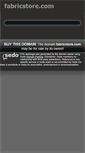 Mobile Screenshot of fabricstore.com